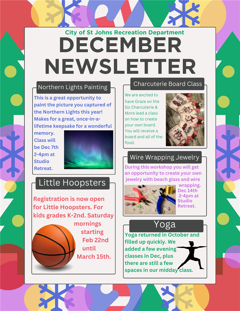 Newsletter Page 1